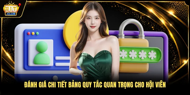 Đánh giá chi tiết bảng quy tắc quan trọng cho hội viên