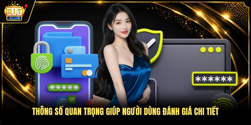 Thông số quan trọng giúp người dùng đánh giá chi tiết